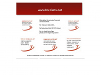hiv-facts.net Webseite Vorschau