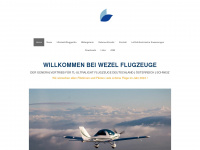 wezel-flugzeugtechnik.de Webseite Vorschau