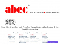 abec-gmbh.de Webseite Vorschau