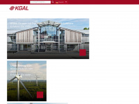 kgal.de Webseite Vorschau