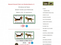 basset-hound.de Webseite Vorschau