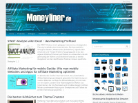 moneyliner.de Webseite Vorschau
