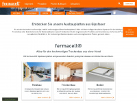 fermacell.at Webseite Vorschau
