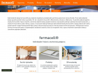 fermacell.cz Webseite Vorschau