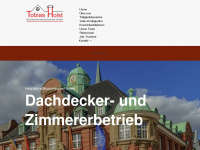 holst-dach.de Webseite Vorschau