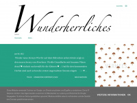 wunderherrliches.blogspot.com Webseite Vorschau
