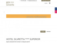 hotel-silvretta.com Webseite Vorschau