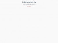 hotel-specials.de Webseite Vorschau