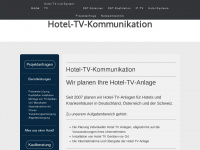 hotel-tv-kommunikation.de Webseite Vorschau