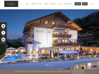 hotel-tyrol.org Webseite Vorschau