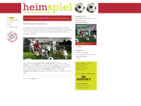 heimspiel-stuttgart.de Webseite Vorschau