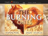 holy-fire.de Webseite Vorschau