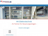 hk-elektrotechnik.com Webseite Vorschau