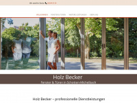 holz-becker.eu Webseite Vorschau