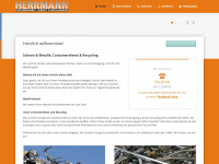 herrmann-container.de Webseite Vorschau