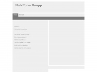 holz-form-ruopp.de Webseite Vorschau