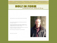 holz-in-form-krug.de Webseite Vorschau