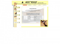 holz-kaempf.de Webseite Vorschau