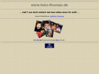 hein-thomas.de Webseite Vorschau