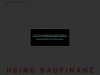 heine-baufinanzierung.de Webseite Vorschau