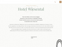 hotelwiesental.com Webseite Vorschau