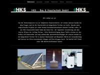 hks-haustechnik.de Webseite Vorschau