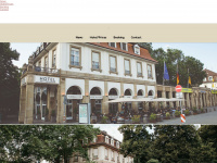 hotelamtiergarten.de Webseite Vorschau