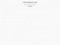 holz-spielturm.de Webseite Vorschau