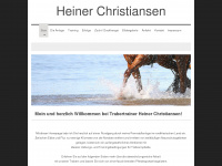 heiner-christiansen.com Webseite Vorschau