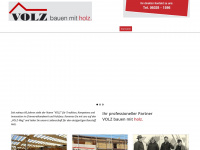 holz-volz.de Webseite Vorschau