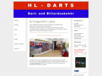 hl-darts.de Webseite Vorschau