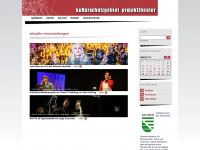 projekttheater.de Webseite Vorschau