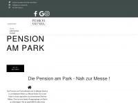 pension-ampark.de Webseite Vorschau