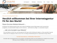 fit-fuer-den-markt.de Webseite Vorschau