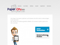 paper-city.de Webseite Vorschau