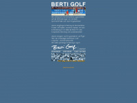berti-golf.de Webseite Vorschau