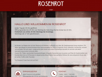 rosenrot-koeln.de Webseite Vorschau
