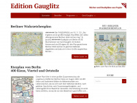 edition-gauglitz.de Webseite Vorschau
