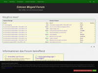 simson-moped-forum.de Webseite Vorschau