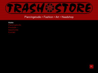 trash-store.de Webseite Vorschau