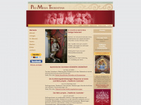 pro-missa-tridentina.org Webseite Vorschau