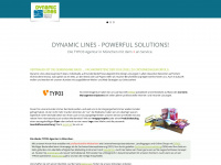 dynamiclines.de Webseite Vorschau