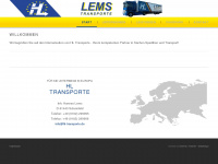 hl-transporte.de Webseite Vorschau