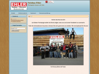 holzbau-ehler.de Webseite Vorschau