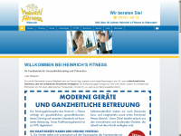 heinrich-fitness.de Webseite Vorschau