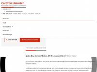 heinrich-flensburg.de Webseite Vorschau