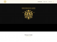 heinrich-gies.de Webseite Vorschau