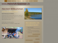 heinrich-goenner.de Webseite Vorschau