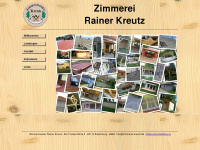 holzbau-kreutz.de Webseite Vorschau
