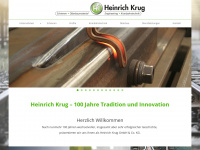 heinrich-krug.de Webseite Vorschau